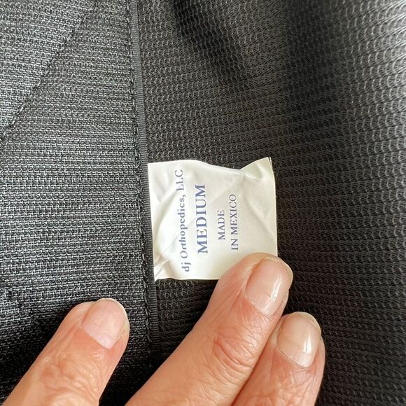 DJ Orthopedics Procare 79-89145 Medium Industrial Back Support Suspenders BLACK - Picture 2 of 6